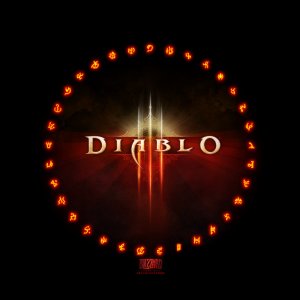 Fiery Runes - Diablo 3 Logo