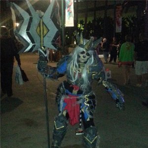 Skeleton King Cosplay