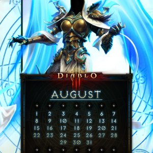 Calendar #22: Uni August - Auriel