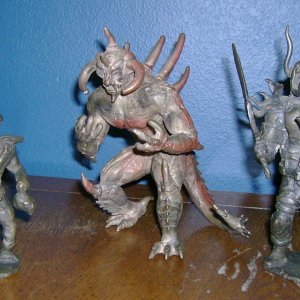 Diablo statues