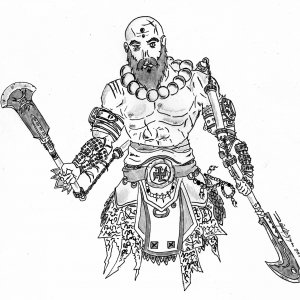 Monk concept art