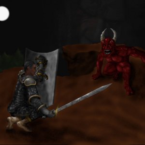 Paladin vs. Demon