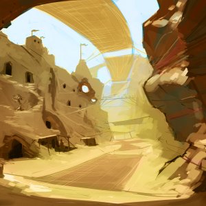 Desert Concept Art