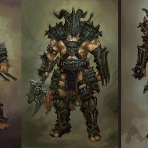 Barbarian triptych