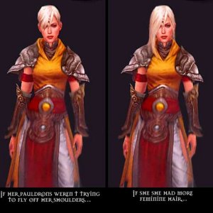 Female Monk Criticism