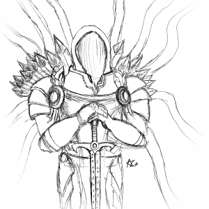 Tyrael Pen Art 2008