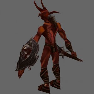 Fan Created 3-D model - Fallen Imp