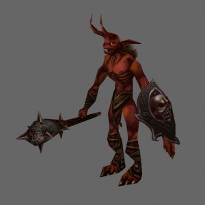 Fan Created 3-D model - Fallen Imp