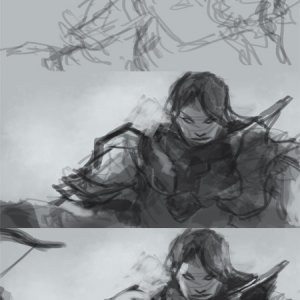 Step by Step Speed Painting - Demon Hunter