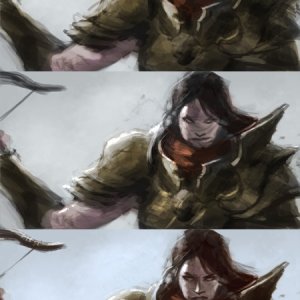 Step by Step Speed Painting - Demon Hunter II