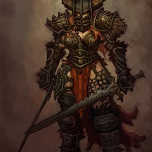 Female Barb Armored