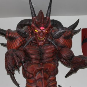 Diablo statue