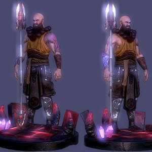 3-D Monk