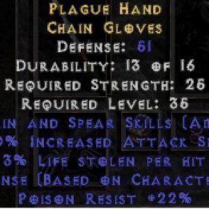 Rare java gloves