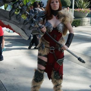 Female Barbarian @ Blizzcon 2011