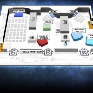 Blizzcon 2008 - Floor Plan