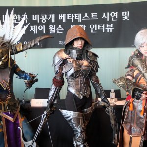 Korean cosplayers