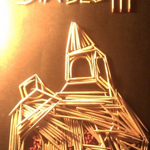 Toothpick Art: Tristram Cathedral 2