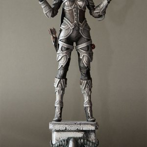 Demon Hunter Sculpture