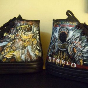 Painted Shoes: Tyrael