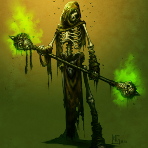 Poison Skeleton Mage