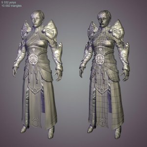 3D Monk Model