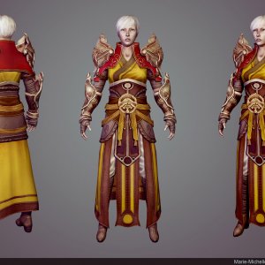 3D Monk Model