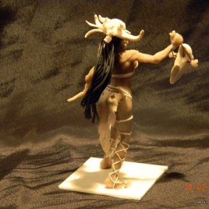 Witch Doctor Sculpture