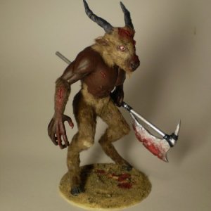 Goatman Sculpture