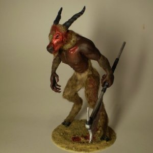 Goatman Sculpture