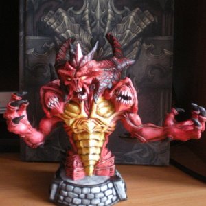 Diablo Bust Sculpture