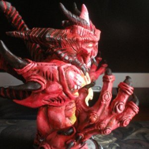 Diablo Bust Sculpture