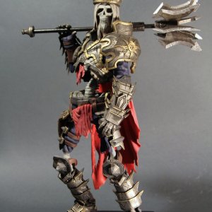 Skeleton King Sculpture