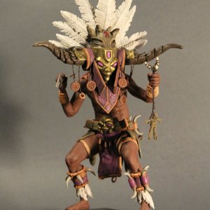 Witch Doctor Sculpture