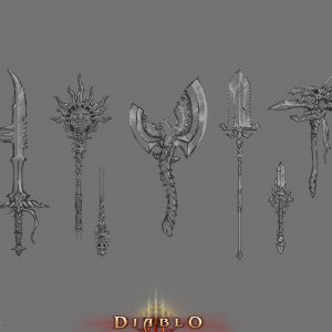 Legendary Weapons concept