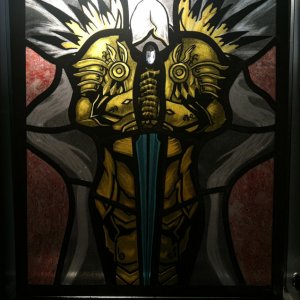 Stained-Glass Tyrael