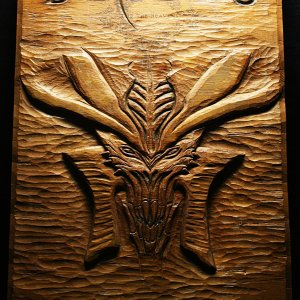 Diablo Wood Sculpture