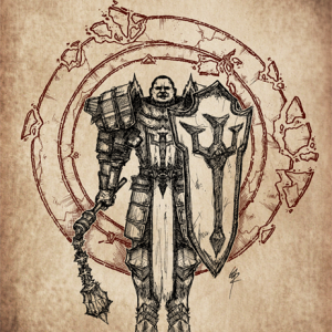 The Crusader - T-Shirt Design