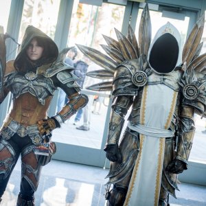 Demon Hunter and Tyrael