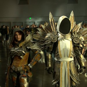 Demon Hunter and Tyrael