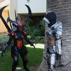 Diablo and Demon Hunter