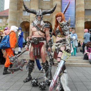 Barbarian couple