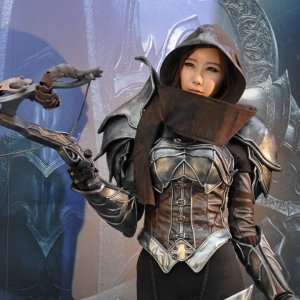 Reaper of Souls launch event cosplay from Korea