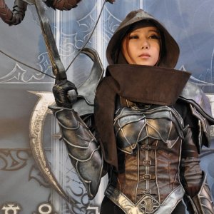 Reaper of Souls launch event cosplay from Korea