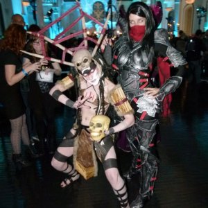 Reaper of Souls launch event cosplay from USA