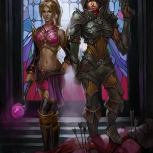 Demon Hunter & Enchantress Party