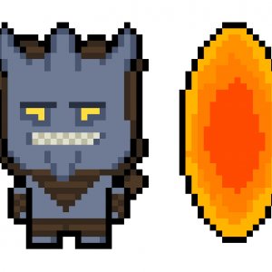 Pixel Art: Treasure Goblin