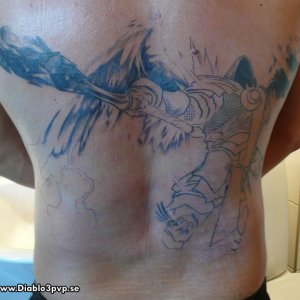 Diablo Tattoo: Angelic Tyrael