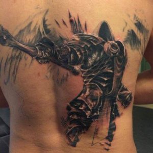 Diablo Tattoo: Angelic Tyrael