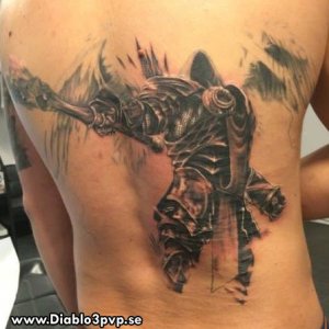 Diablo Tattoo: Angelic Tyrael